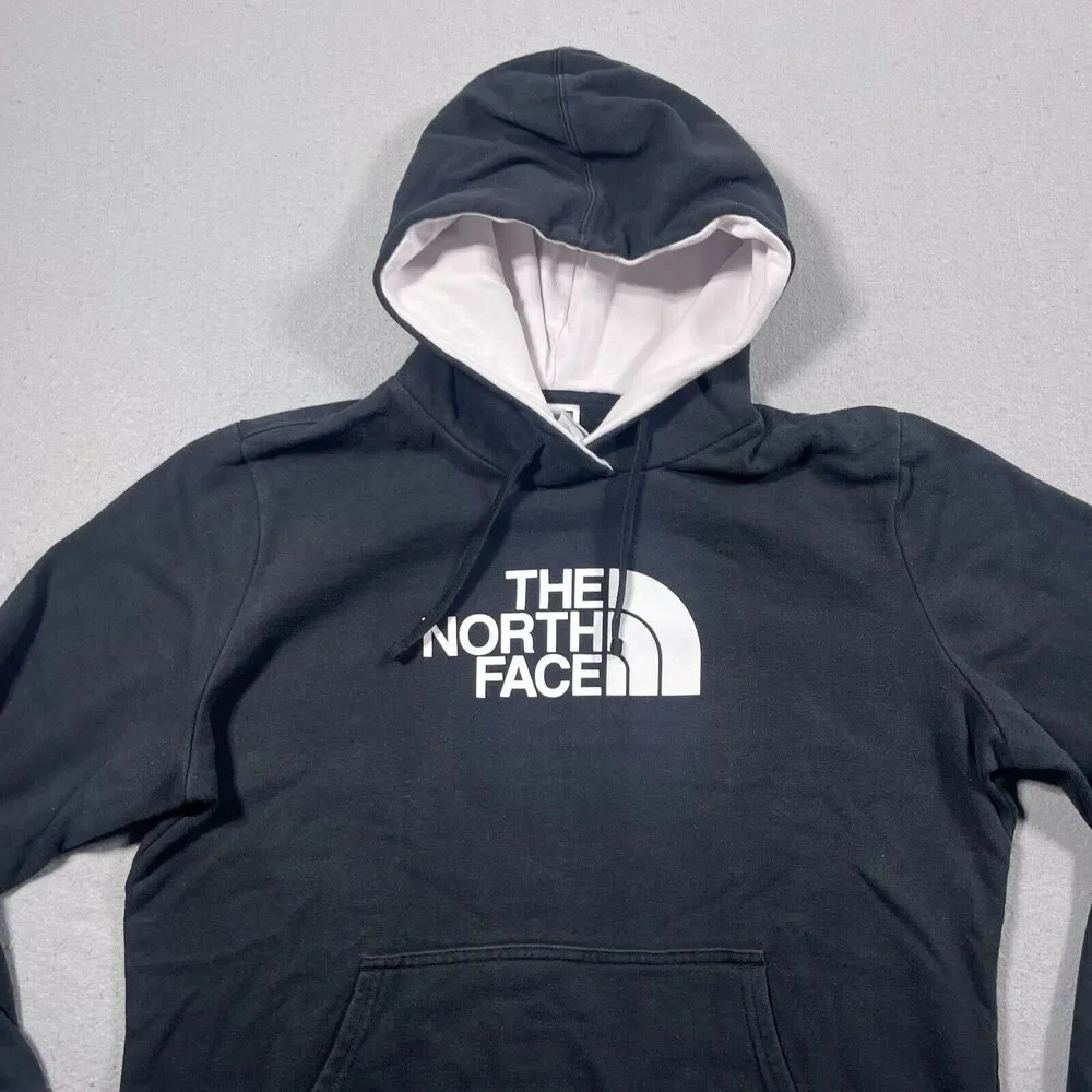 The North Face Hoodie Men L Black Pullover Standard‎ Fit Outdoor Casual Logo